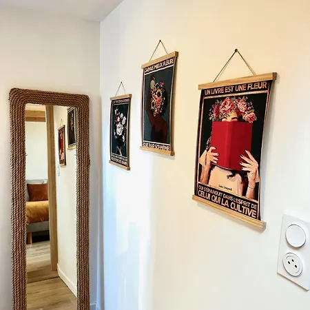 Duplex Cosy Et Boheme Avec Parking Proche Calais Coulogne